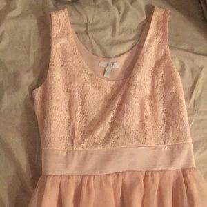 Pink spring dress